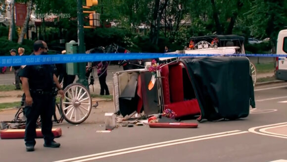 Source-feed image associated with NYC Mayor, Other Leaders Want Ban on Horse Carriage Rides After Teen’s Death