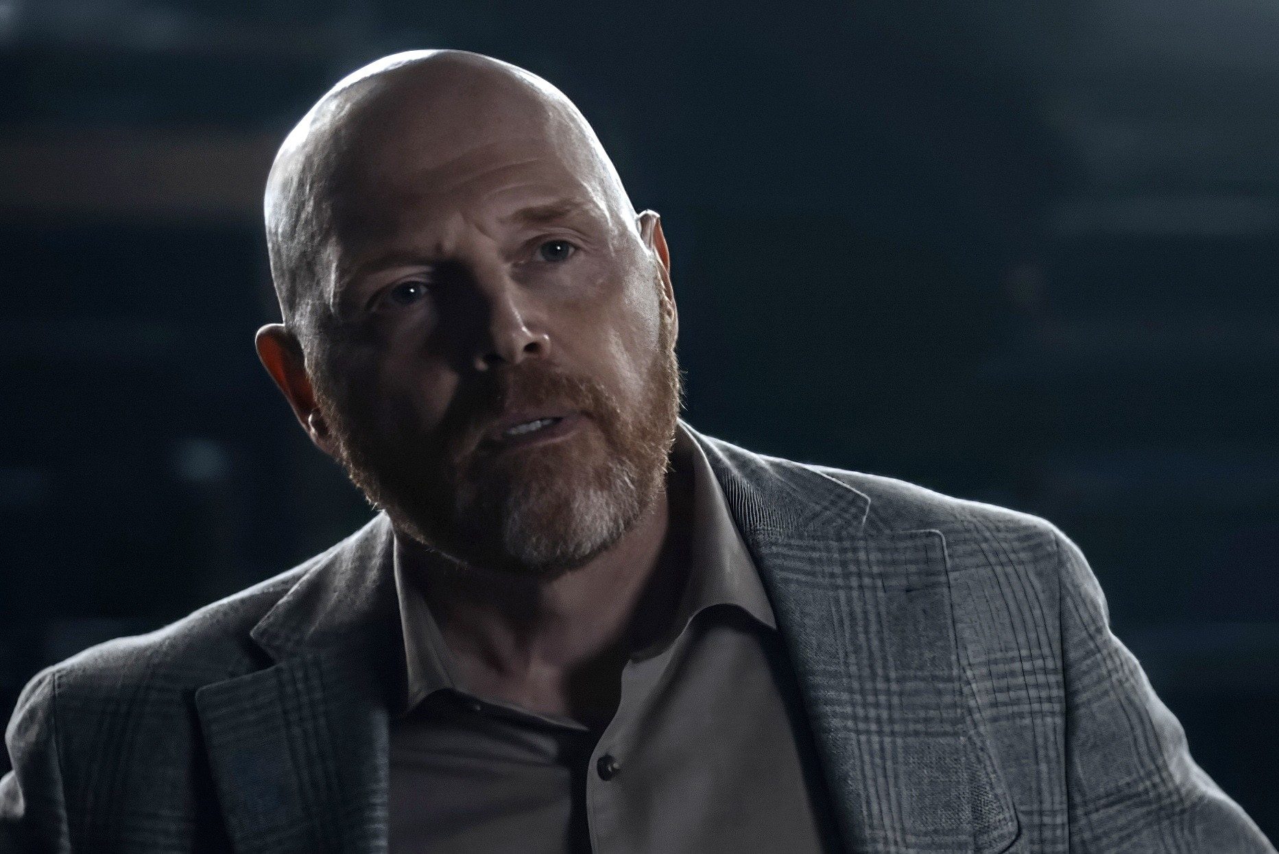 Image from linked report: Bill Burr on ‘The Social Reckoning,’ Sparring With Jeremy Strong as Mark Zuckerberg and Why Tech CEOs are ‘Leading Us to Ruin’