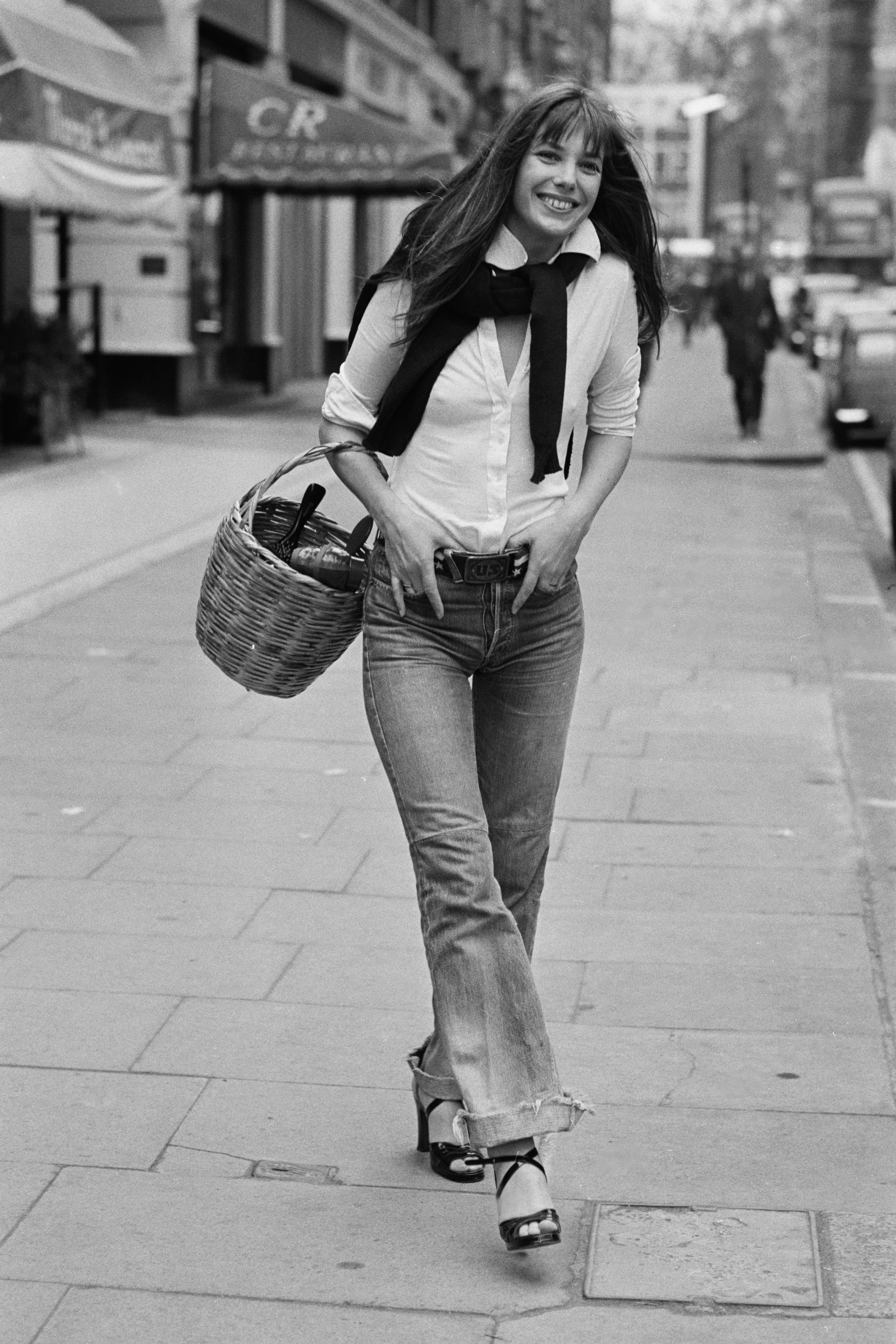 Source-feed image associated with These Vintage Photos of Jane Birkin Prove She’s the Ultimate Fall Style Muse