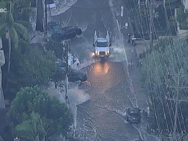 Source-feed image associated with WATCH: Massive water main break wreaks havoc in West Hollywood