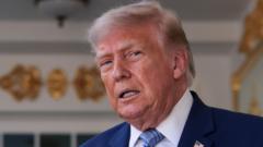 Source-feed image associated with Trump vows to investigate EU over fining of US tech companies