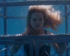 Source-feed image associated with Chum review – daft shark attack movie with wedding guests running gamut of toothy undersea beast