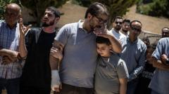 Source-feed image associated with Funeral held for baby shot dead by Israeli troops in occupied West Bank