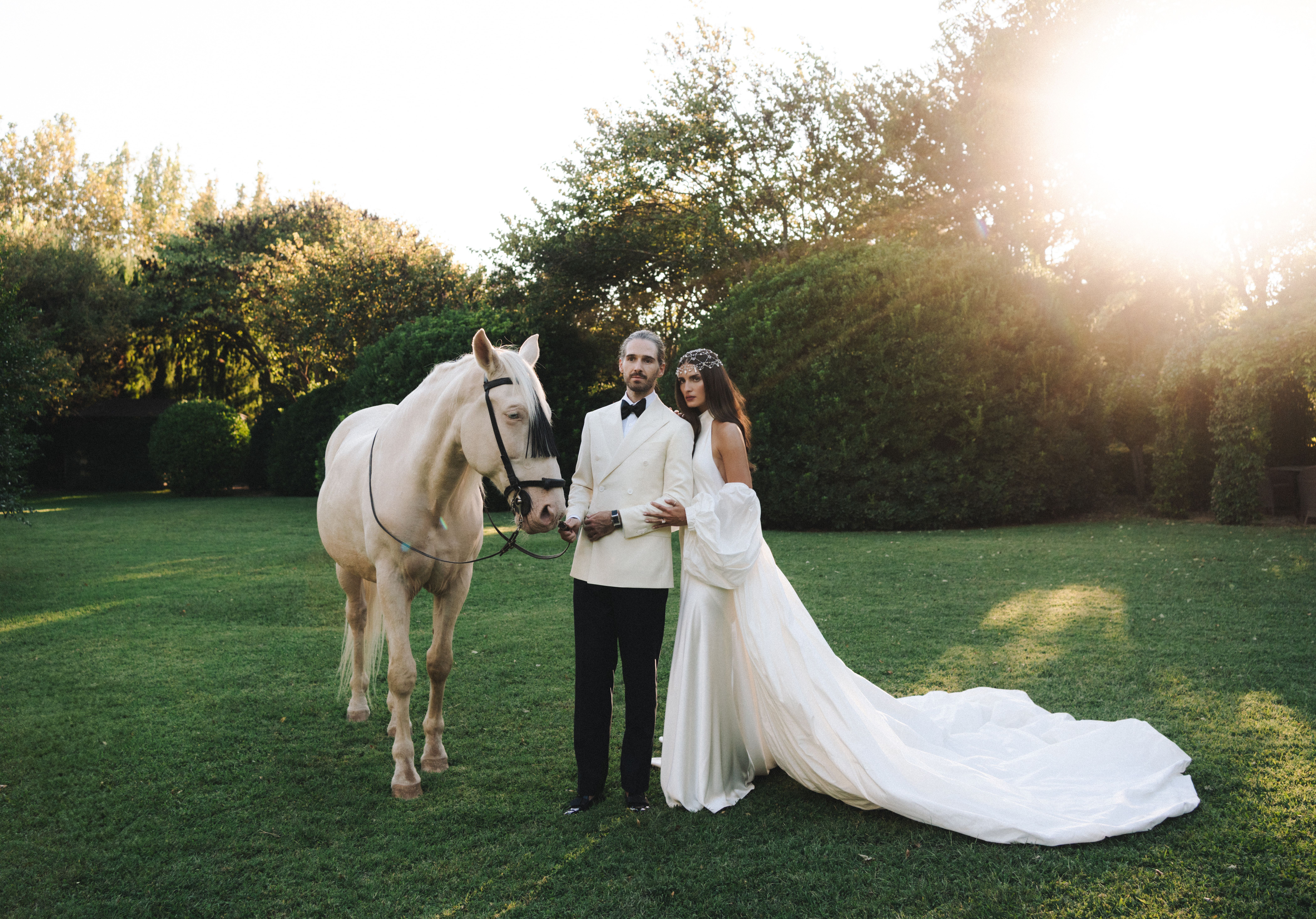 Image from linked report: This Cookbook Author Bride Held a Five-Hour Dinner Party for Her Intimate Provence Wedding
