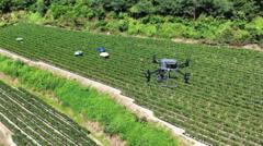 Source-feed image associated with Drone warnings and sheltering in airports as South Korea battles historic heatwave