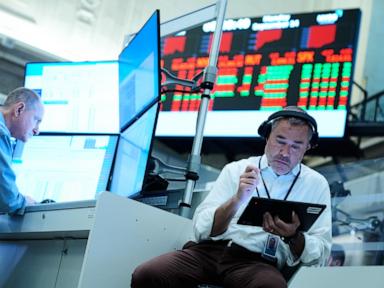 Image from linked report: Global shares mostly lower as oil rises and markets await Trump-Xi talks