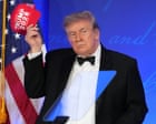 Source-feed image associated with Trump’s rambling gala address included insults, potshots and quip about a third presidential term