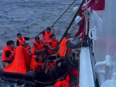 Source-feed image associated with Survivors rise to 48 with more missing after Vietnamese ship sinks in South China Sea