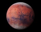 Source-feed image associated with Monday briefing: 50 years after Viking landed on Mars, did Nasa overlook evidence of life?