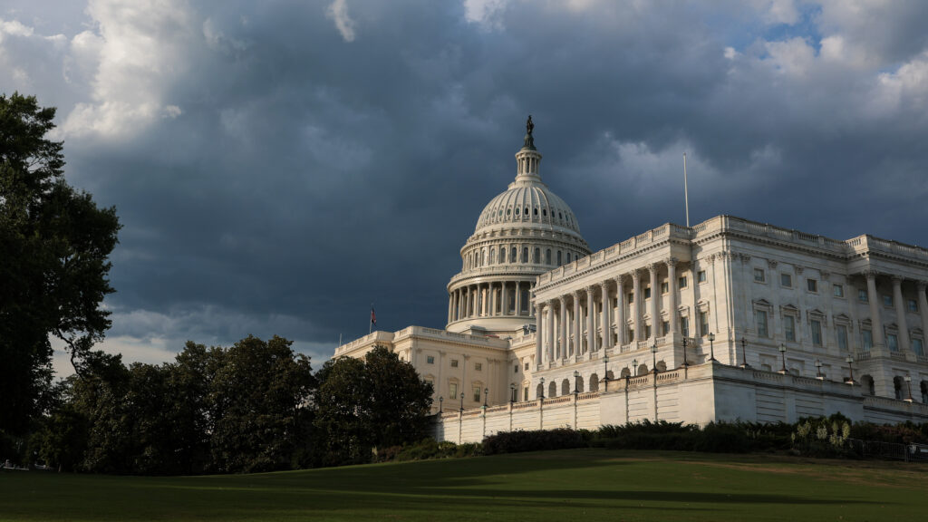 Source-feed image associated with STAT+: Senate measure would block Trump plan to politicize federal grants, for now