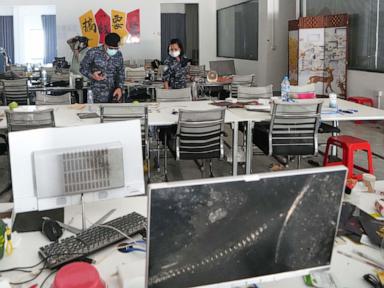 Source-feed image associated with Cambodia claims it has wiped out online scam compounds after a sweeping crackdown