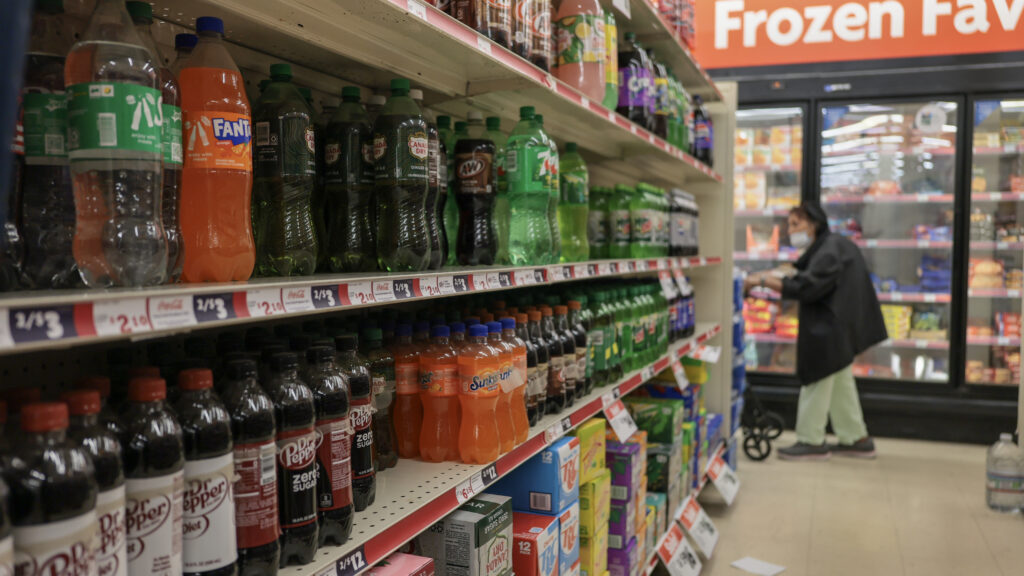 Source-feed image associated with Americans bought 12% less soda under new SNAP restrictions, study says