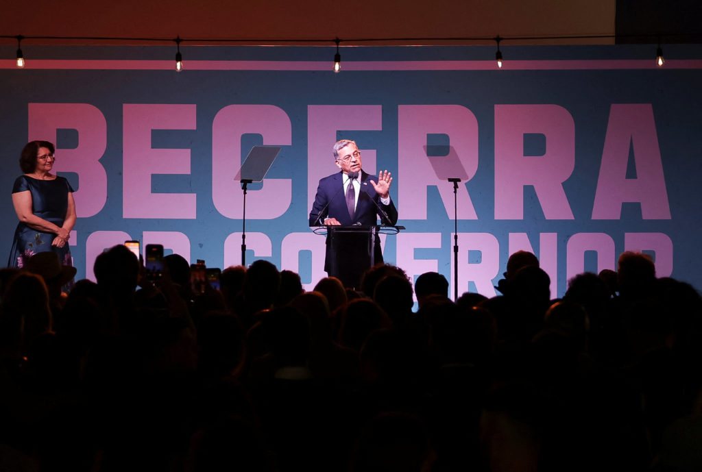 Source-feed image associated with California governor's primary pitted experience against promises of change