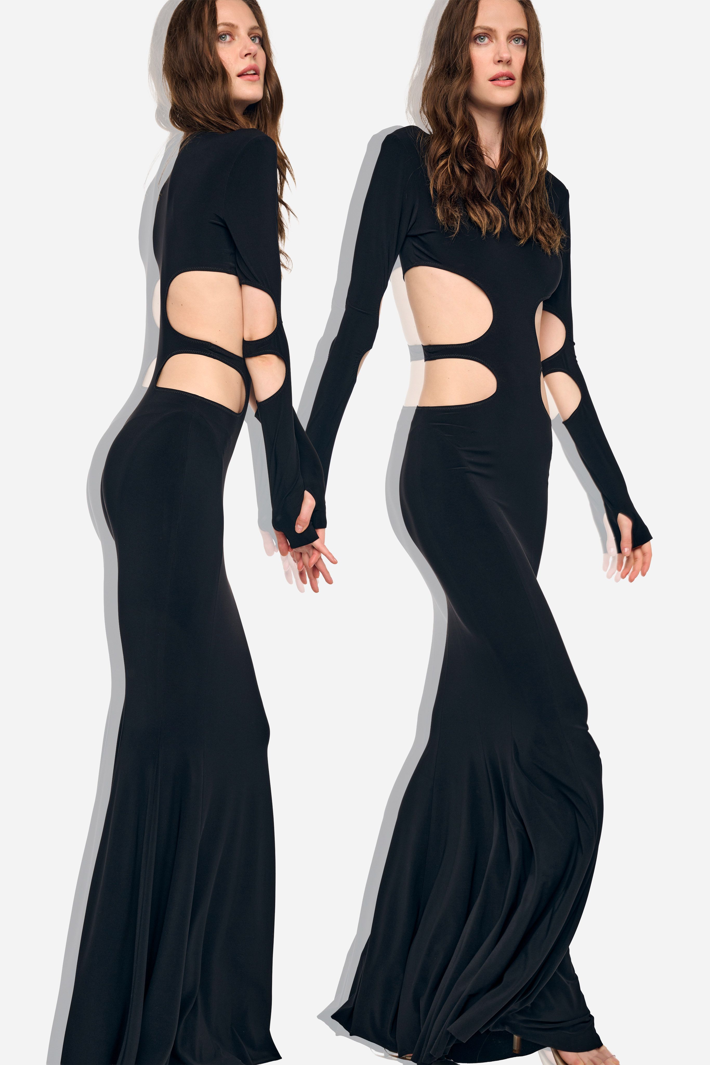 Source-feed image associated with Norma Kamali Spring 2027 Ready-to-Wear