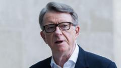 Source-feed image associated with Second batch of Mandelson files to be published on Monday