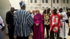 Source-feed image associated with Archbishop of Canterbury committed to £100m slavery fund