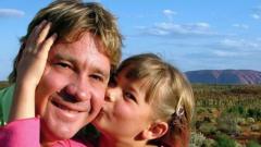 Source-feed image associated with Steve Irwin's family celebrates 'superhero' dad, 20 years after shock death
