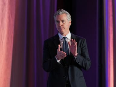 Source-feed image associated with Tax returns show California's Newsom earning between $1.7M and $2M annually