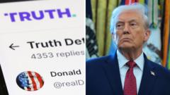 Source-feed image associated with Why is Trump Media selling early access to Trump's Truth Social posts?