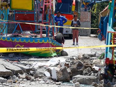 Source-feed image associated with Explosion of fireworks in central Mexico kills at least 10, injures 64