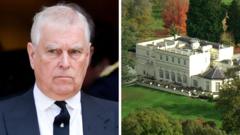 Image from linked report: King pays Andrew's £1.5m repair bill on Royal Lodge