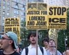 Source-feed image associated with ‘Fear, intimidation, violence’: calls mount to remove ICE from US streets after agents killed two men