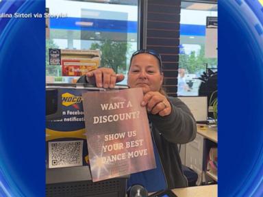 Source-feed image associated with WATCH: Dancing for gas discount