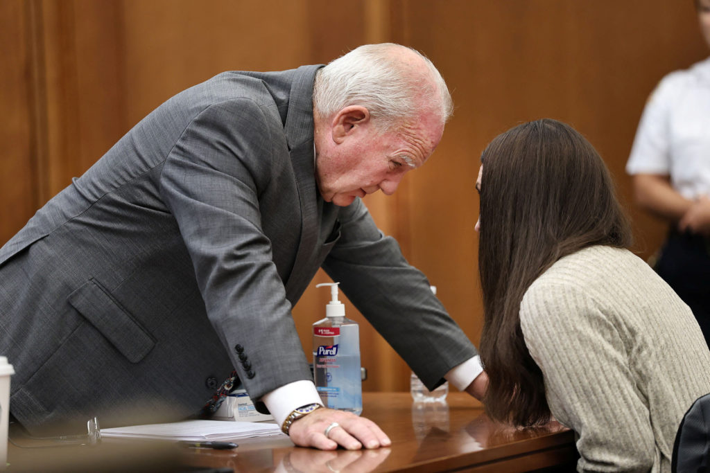 Image from linked report: What Lindsay Clancy's defense is arguing as she returns to court after a mistrial