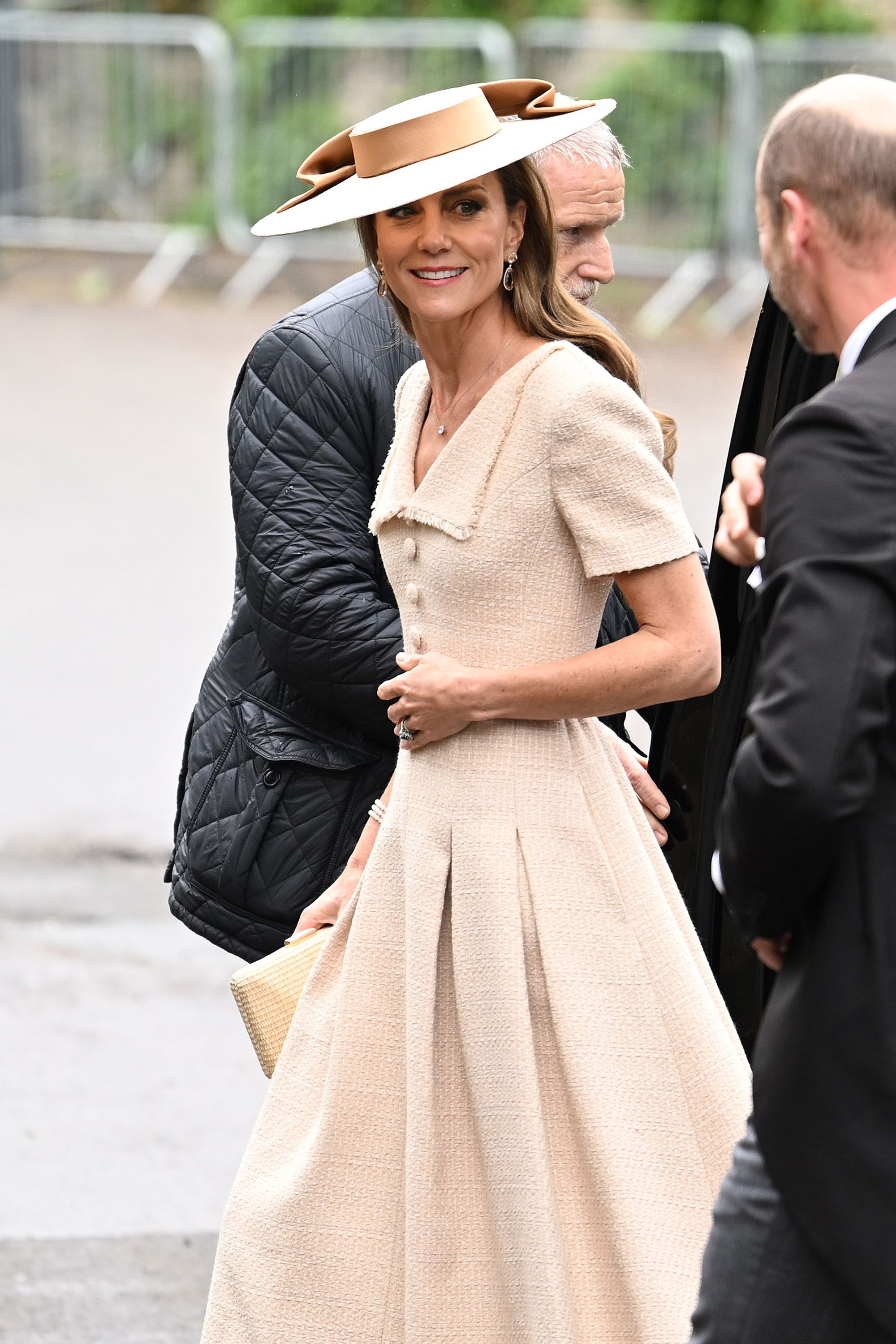Source-feed image associated with Kate Middleton’s Blush Pink Dress Was a Masterclass in Royal Wedding Guest Dressing