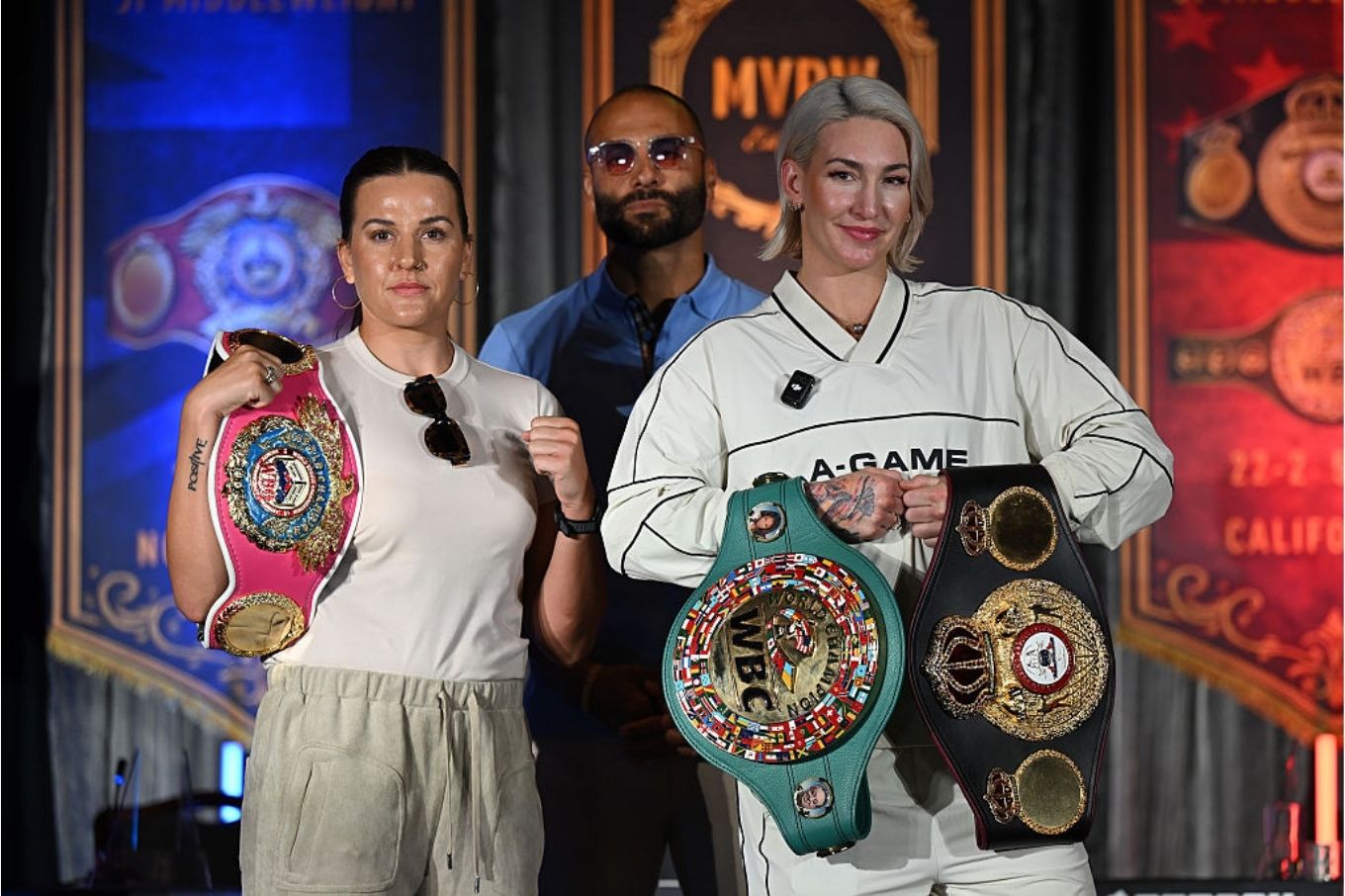 Source-feed image associated with Chantelle Cameron vs. Mikaela Mayer Livestream: Here’s Where to Watch the Unification Title Bout Online for Free
