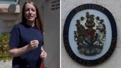 Image from linked report: Watch: Why was the sign at the British consulate in East Jerusalem removed?