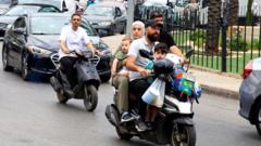 Source-feed image associated with Israel PM orders strikes on Beirut suburbs as Hezbollah conflict escalates