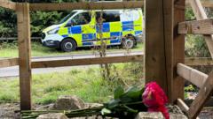 Source-feed image associated with Murder arrests over baby girl's death in woodland