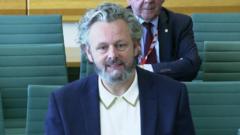 Source-feed image associated with Michael Sheen's 'constructive' meeting with first minister over toxic dumping claims