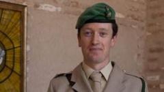 Source-feed image associated with British soldier who died in Ukraine road accident named by MoD