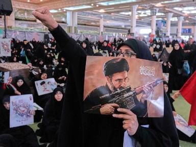 Source-feed image associated with Iran's leaders show a united front over the war but are divided over what the goal is