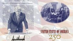Source-feed image associated with Trump's face is added to select US passports for America's 250th birthday