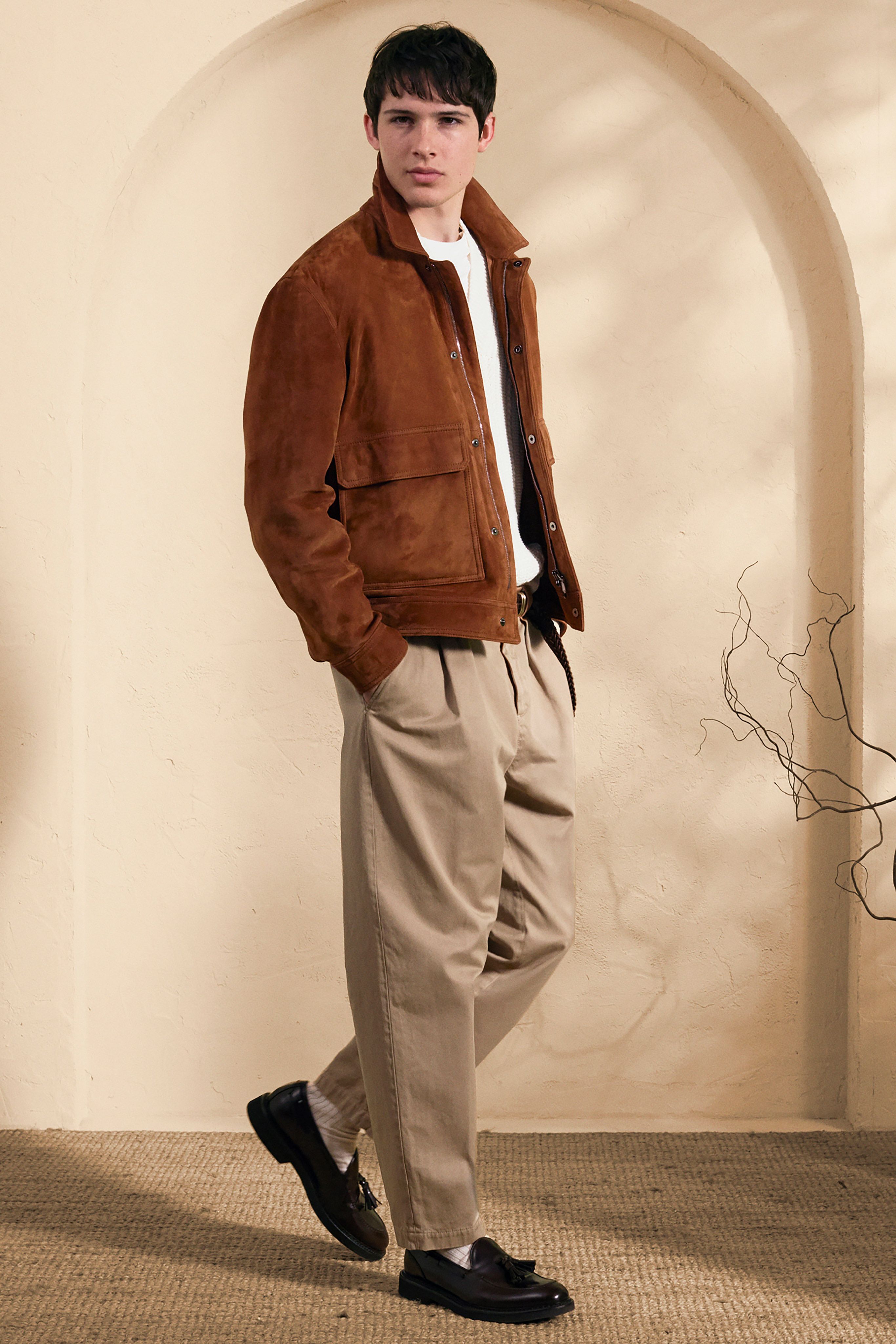 Source-feed image associated with Canali Spring 2027 Menswear