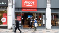 Source-feed image associated with Sainsbury's agrees to sell Argos for £120m