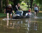Source-feed image associated with Flooding devastated swathes of Indiana but response is hampered by politics