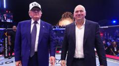 Source-feed image associated with UFC loses $30m on Freedom 250 event at White House