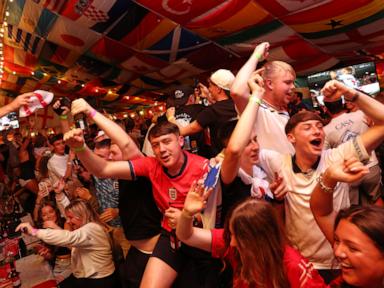 Source-feed image associated with Pubs in England can stay open until 5 a.m. on Monday to show Mexico game at World Cup