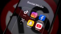 Source-feed image associated with Five big questions about the UK's under-16s social media ban