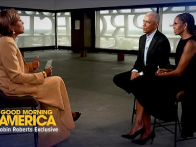 Source-feed image associated with WATCH: ABC News interviews Barack and Michelle Obama: Exclusive