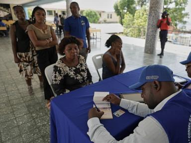 Source-feed image associated with Haiti starts to register voters in violent capital under gang menace
