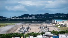 Image from linked report: US Marine arrested over murder of woman in Japan's Okinawa