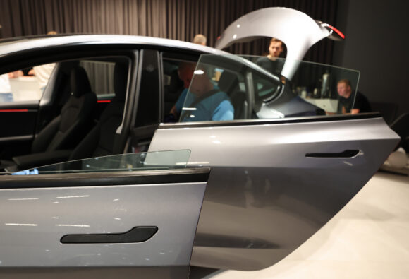 Source-feed image associated with Tesla Recalls 3 Million EVs in China Over Door Handle Safety