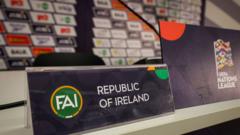 Image from linked report: Republic of Ireland confirm rescheduled news conference before controversial Israel game