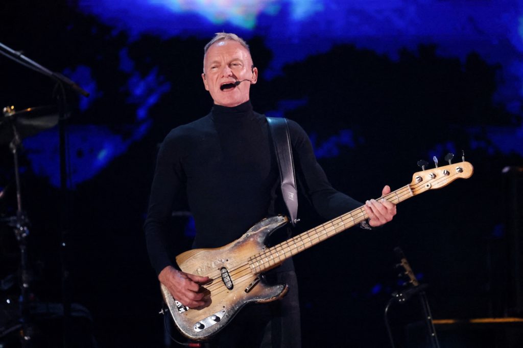 Source-feed image associated with Why Sting challenges himself to push his artistry into new forms