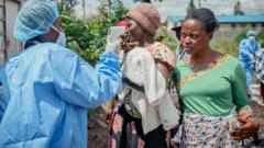 Source-feed image associated with Ebola-hit DR Congo faces 'catastrophic collision' of disease and conflict, WHO warns